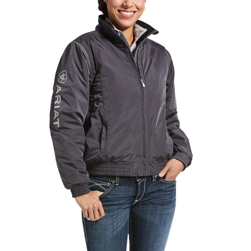 Chaqueta Ariat Stable Gris Oscuro Mujer - Chile 476-ZYLEWF